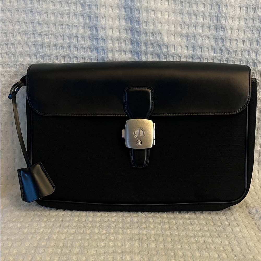 Dunhill Lock & Key Clutch Leather/Nylon - Picture 13 of 13